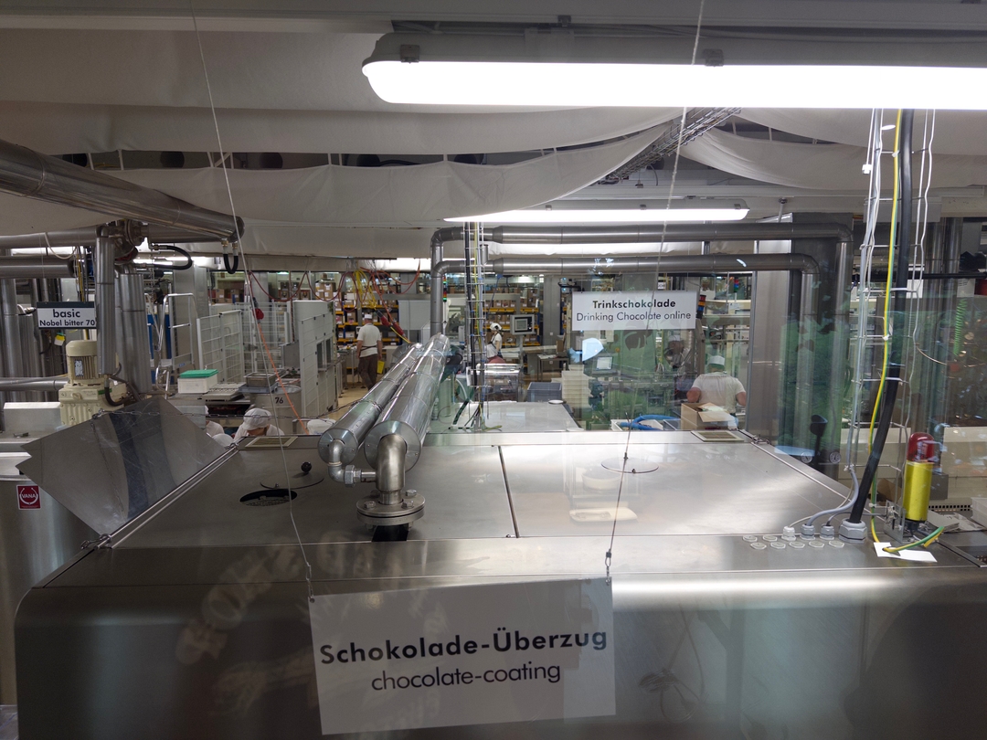 A view of an active assembly line